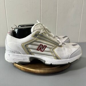 New Balance WW741WB3 White Walking Athletic 741 Shoes Womens Size 9.5 B Lace Up